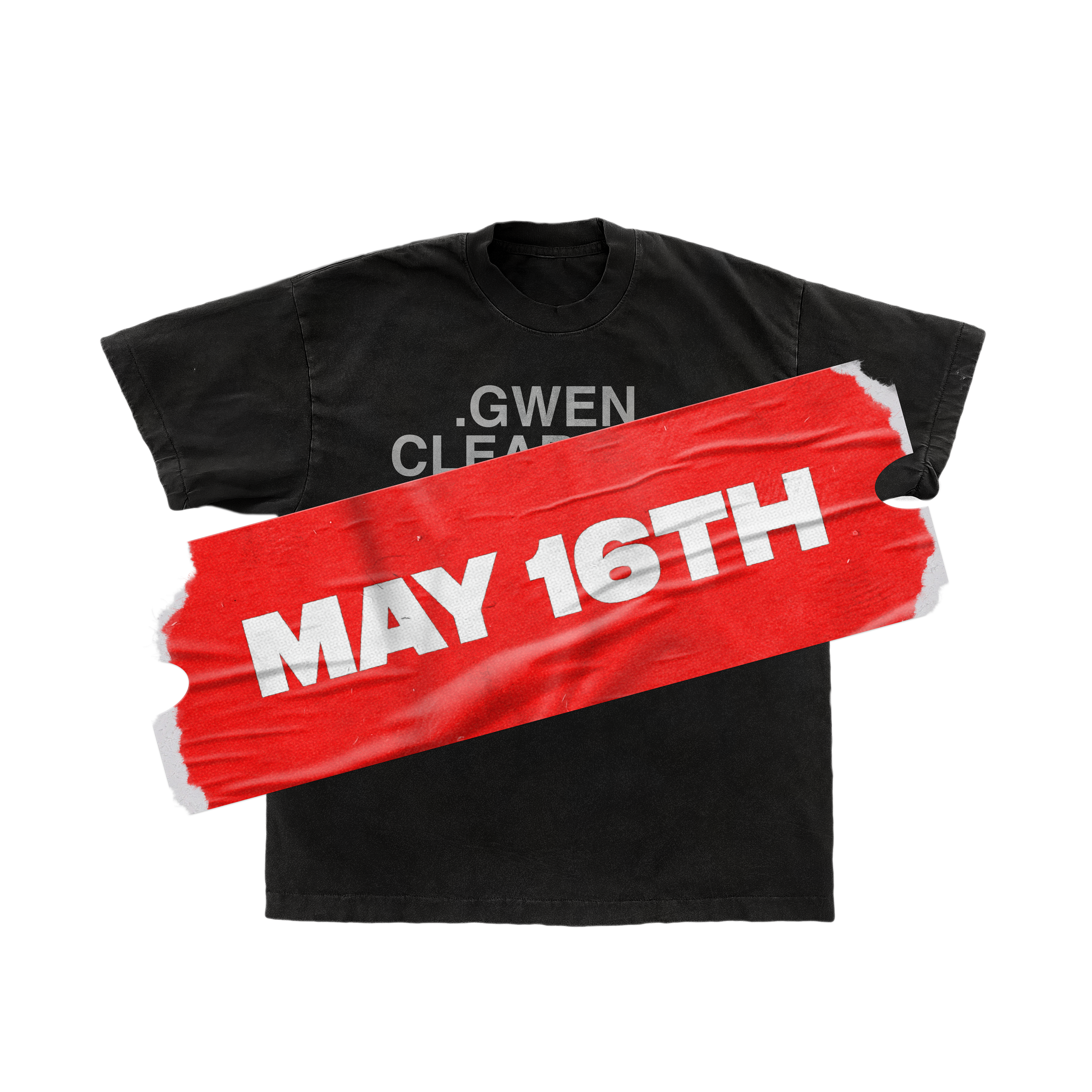 LTR5 CLEAR GWEN TEE